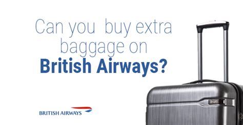 british airways buy extra baggage.